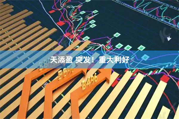 天添盈 突发！重大利好